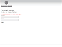 Tablet Screenshot of myaccountuat.swgas.com